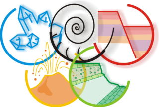 logo olimpiada geologia